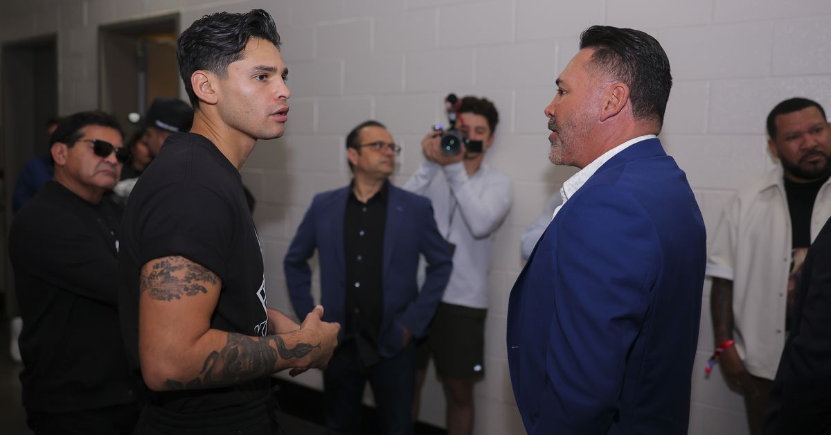 ‘It’s great that Ryan and Floyd are running together’: De La Hoya not concerned about conflict of interest