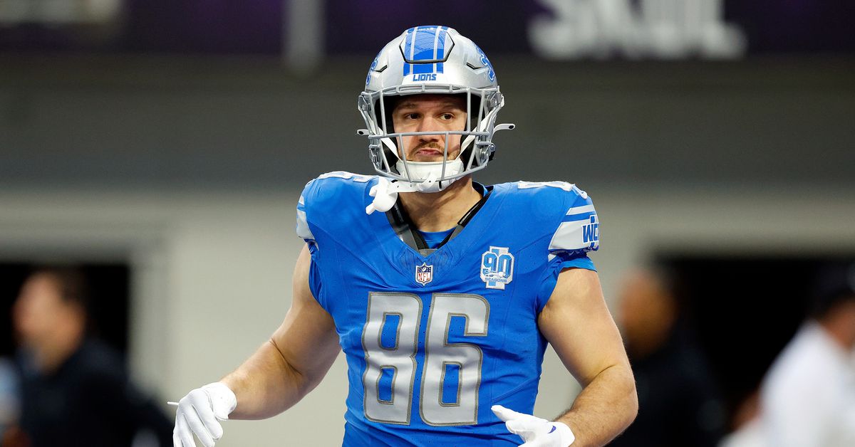 Lions cut TE, add defender to the practice squad
