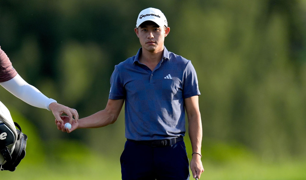 Collin Morikawa gets emotional on being selected to hit the opening shot of the 2024 PGA Tour