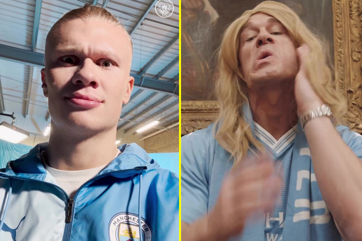 Erling Haaland and John Cena star in funny video as Man City’s announce USA pre-season tour Erling Haaland and John Cena star in funny video as Man City’s announce USA pre-season tour