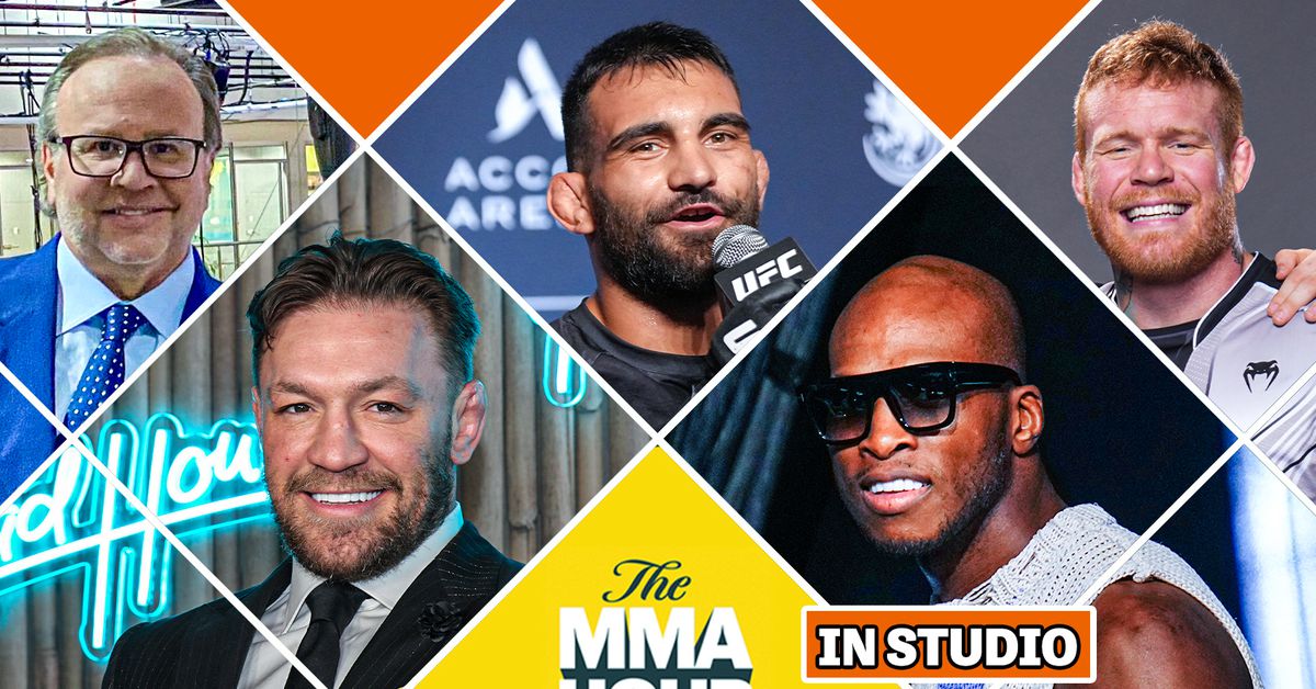 The MMA Hour with Conor McGregor, Michael Page in studio, Benoît Saint Denis, Tim Welch and Donn Davis at 1 p.m. ET