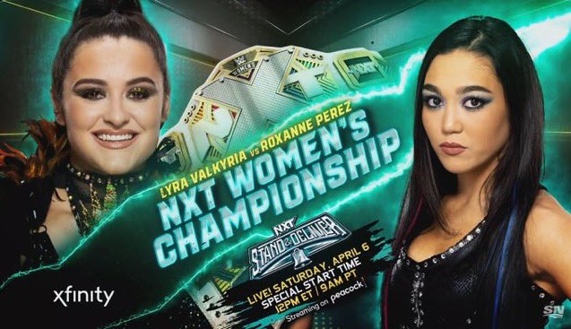 Lyra Valkyria vs. Roxanne Perez Added To NXT Stand & Deliver