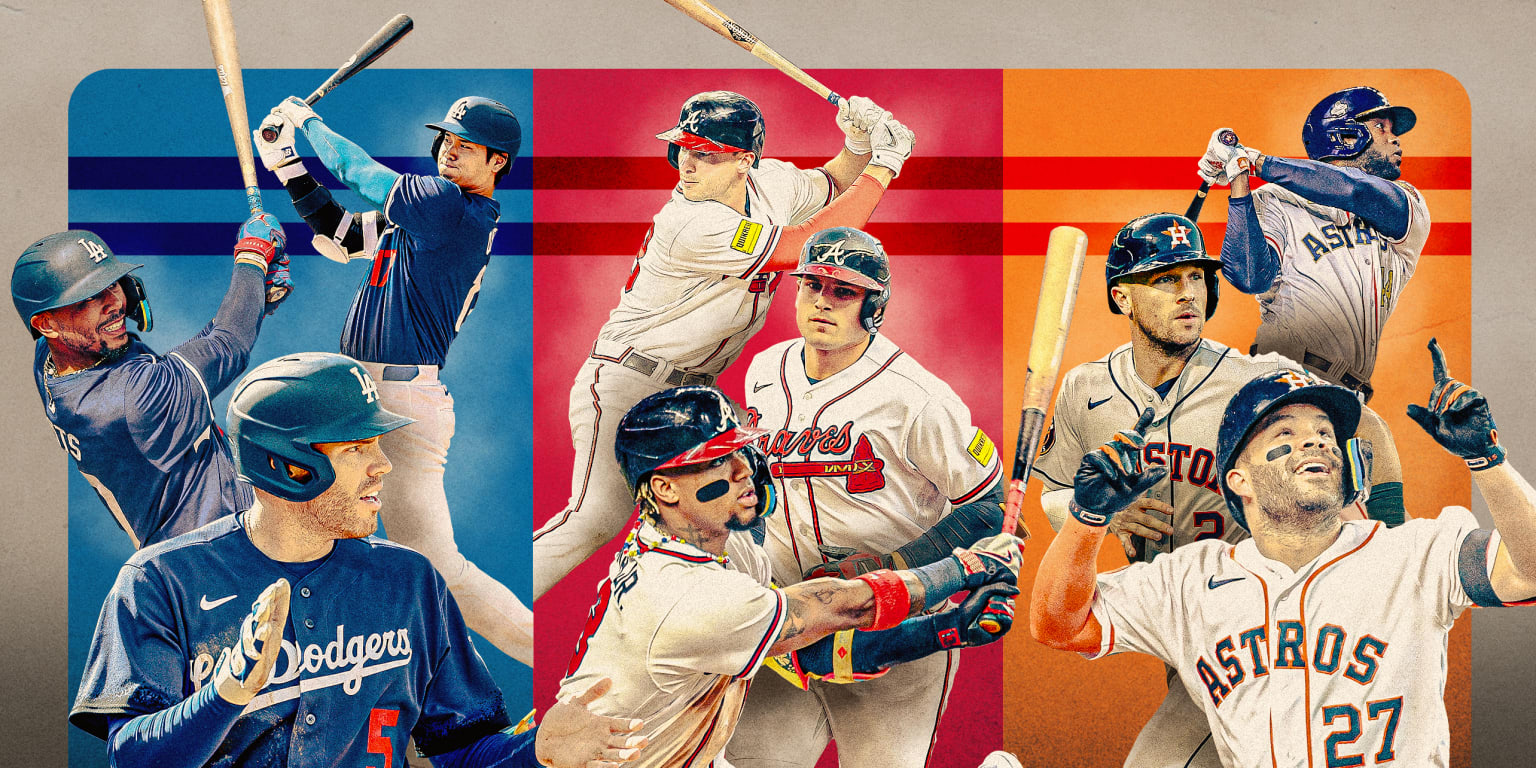 These are baseball's top 10 lineups for 2024