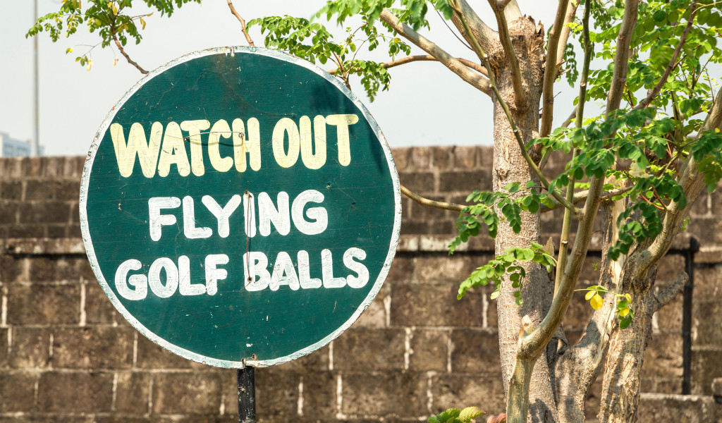 WATCH: Golfer makes sweet contact with ball only for it to disappear into thin air