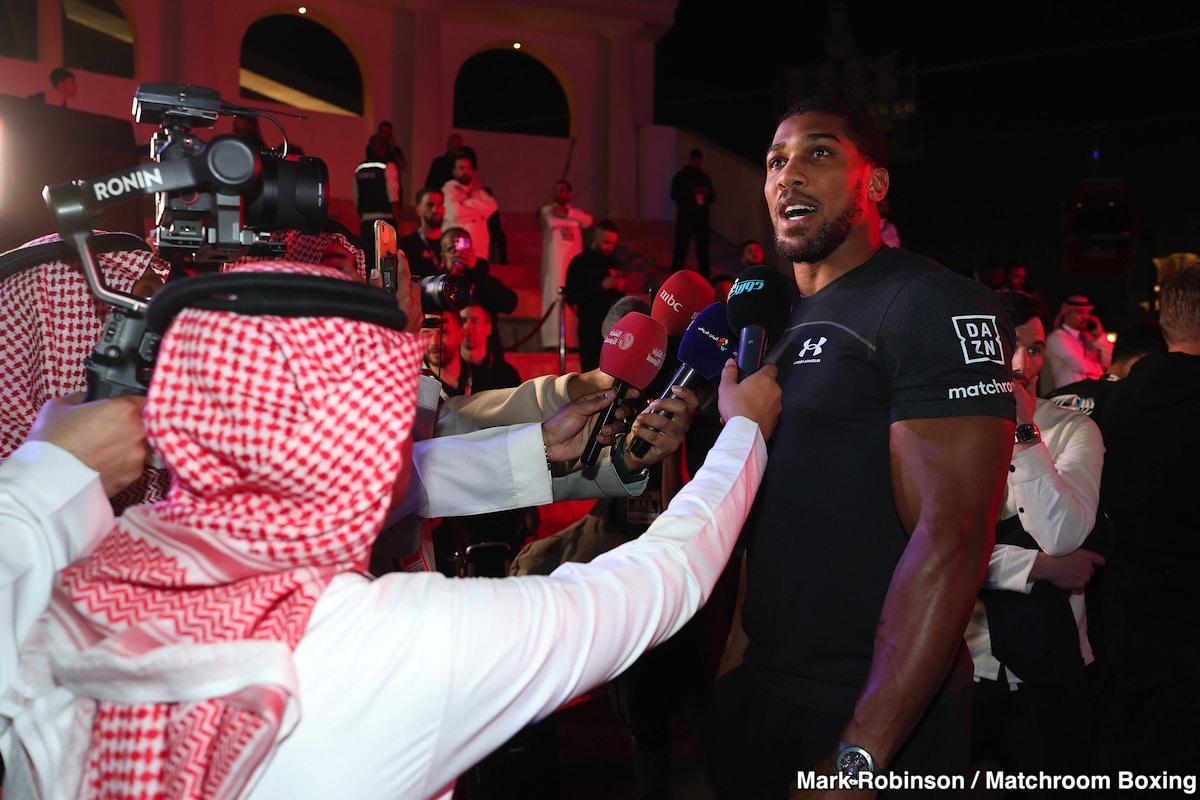 Time for Joshua to Move On: The Fury Fight Might Never Happen