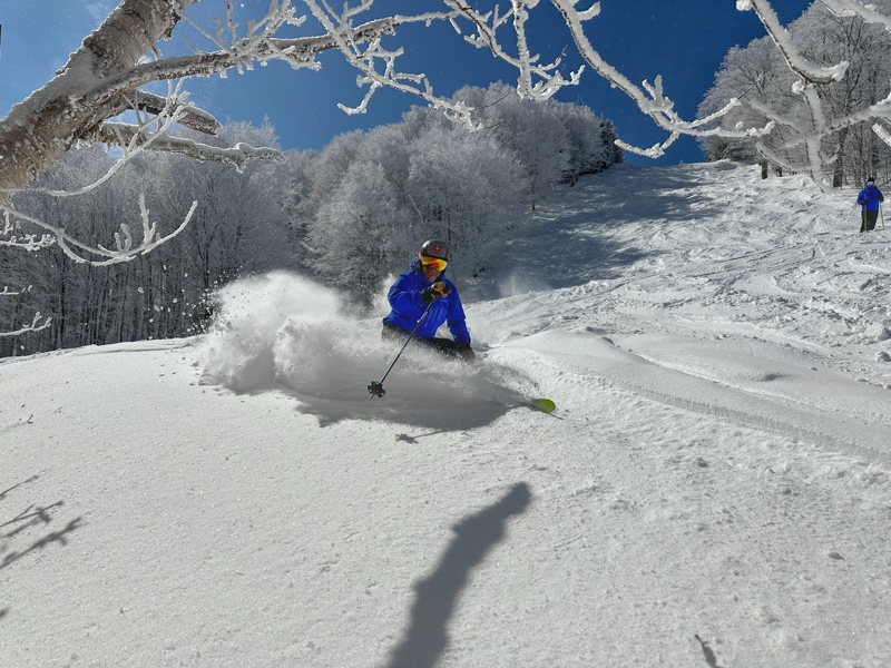 Sunshine and great conditions