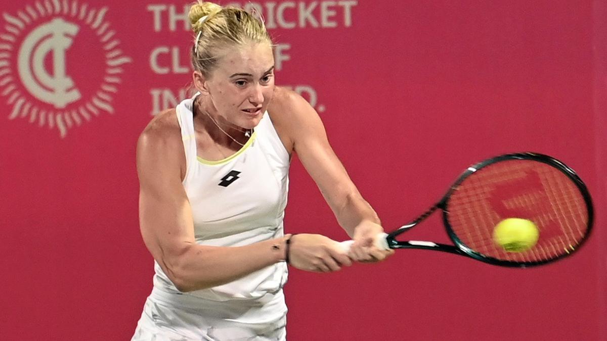 Mumbai Open | Kudermetova wards off Sahaja’s challenge