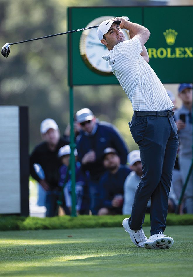 Unique, yet effective, Scheffler with a swing that works 