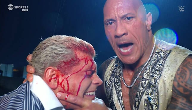 WWE Raw Highlights: The Rock makes Cody Rhodes bleed; Becky Lynch punches Dominik Mysterio and more! WWE Raw Highlights: The Rock makes Cody Rhodes bleed; Becky Lynch punches Dominik Mysterio and more!