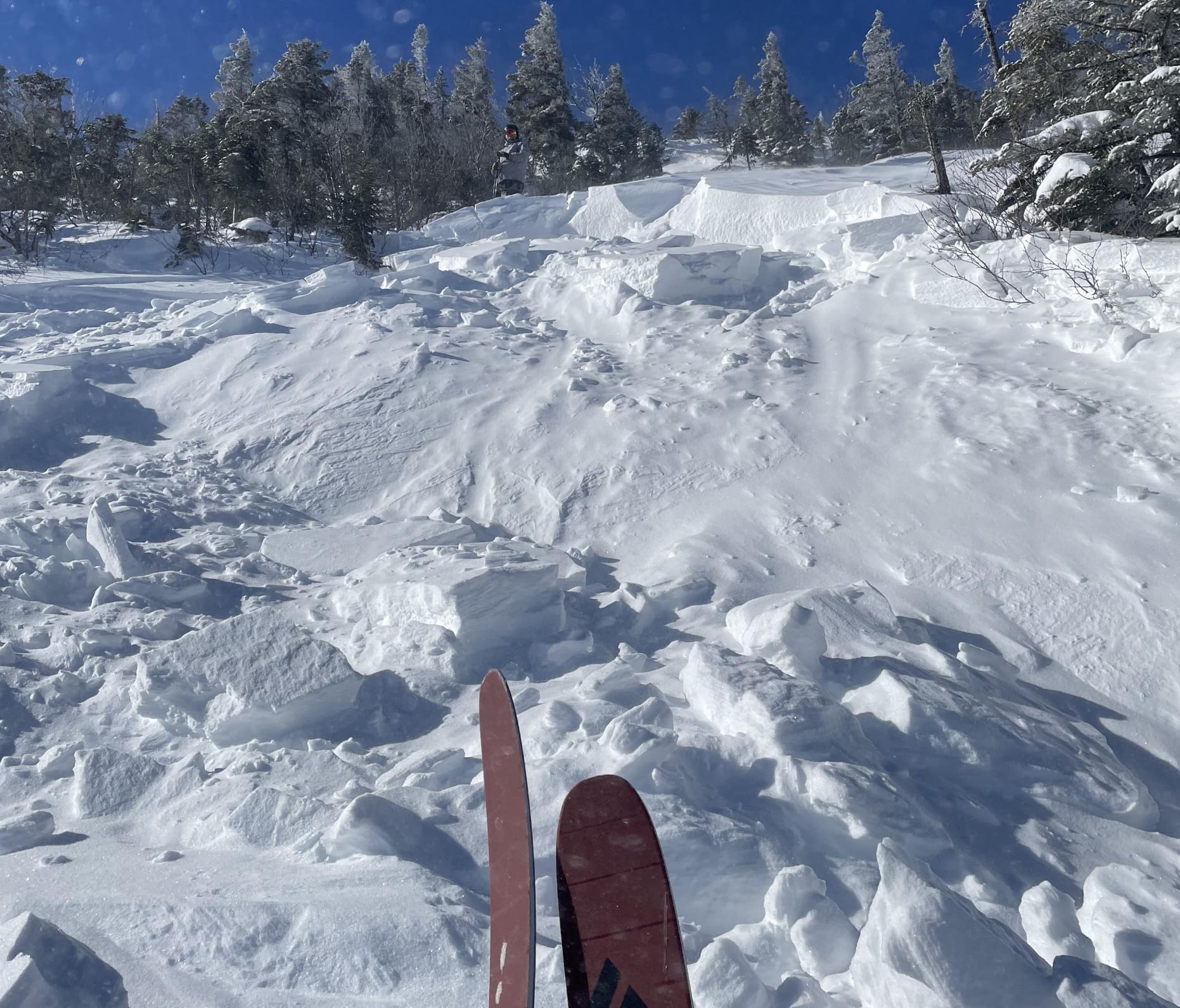 Maine Skier Survives In-Bounds Avalanche At Sugarloaf Maine Skier Survives In-Bounds Avalanche At Sugarloaf