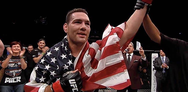 Chris Weidman not yet ready to retire: 'I've been feeling amazing'
