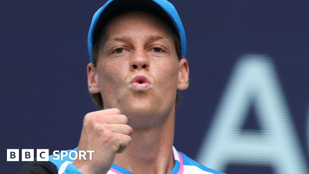 Sinner continues fine form to reach Miami semis