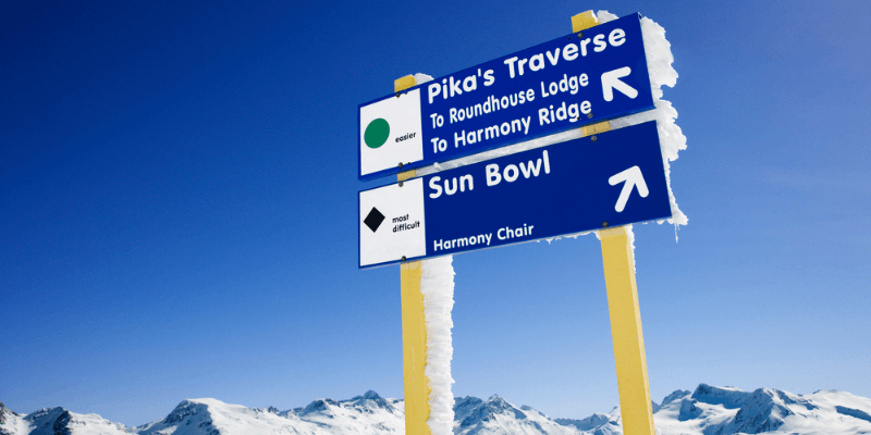 What Do Ski Slope Colors Mean?
