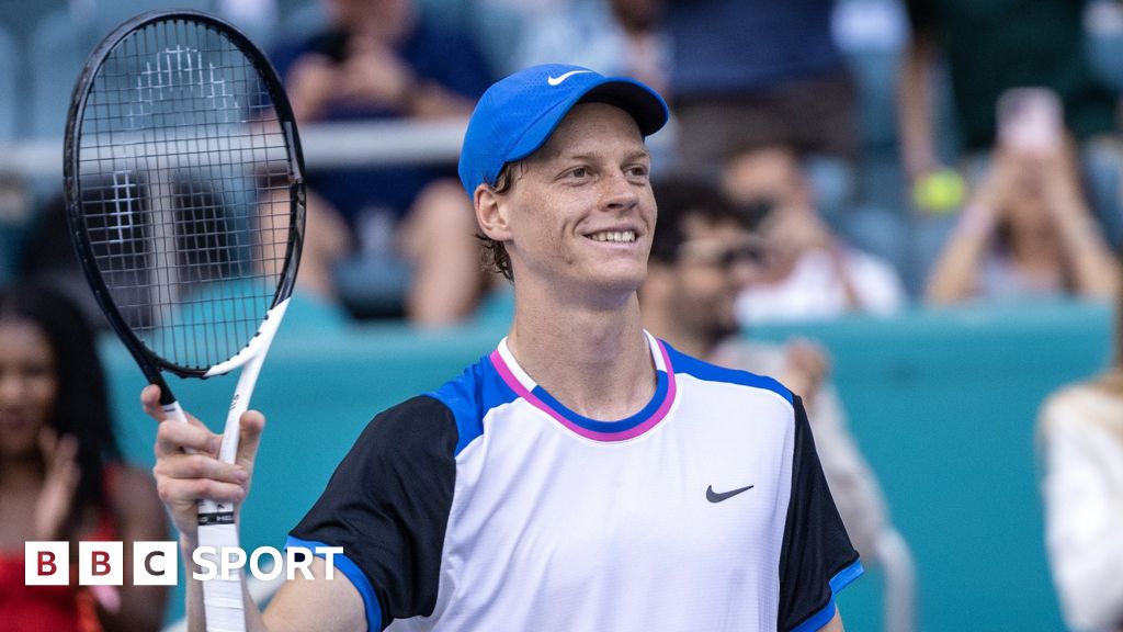Sinner thrashes Medvedev to reach Miami Open final
