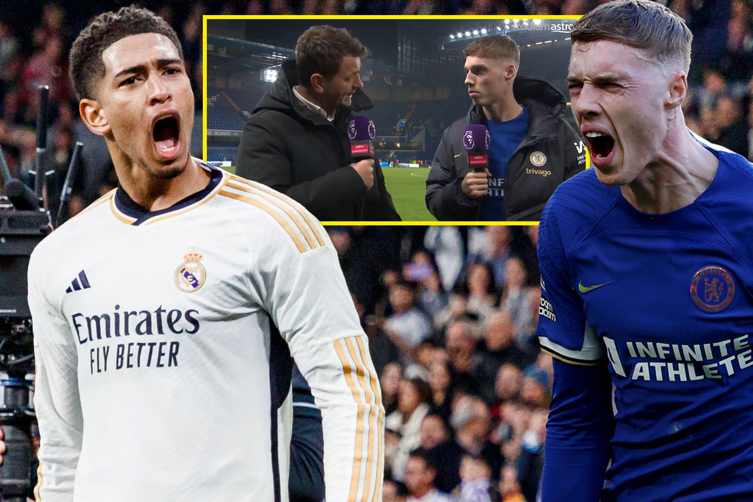 Chelsea fans claim Tim Sherwood was right as Cole Palmer overtakes Jude Bellingham with incredible stat