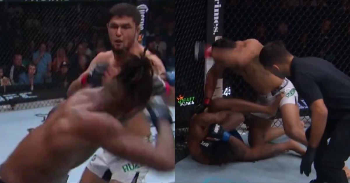 Nursulton Ruziboev picks up controversial first-round KO against Sedriques Dumas – UFC Atlantic City Nursulton Ruziboev picks up controversial first-round KO against Sedriques Dumas – UFC Atlantic City