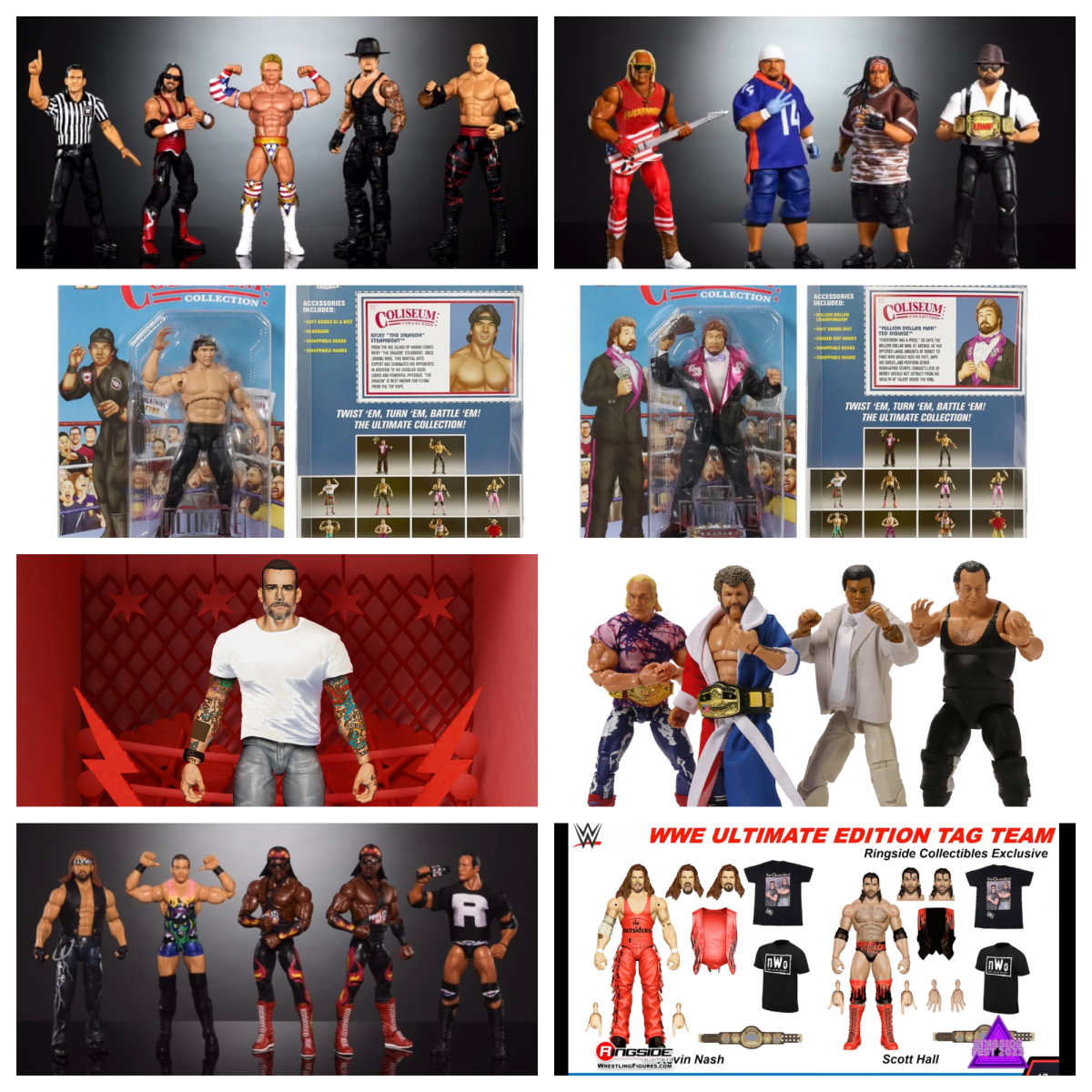 Future WWE Elite, Ultimate Edition, Exclusive & Main Event Figures (Pre-WrestleMania 40)