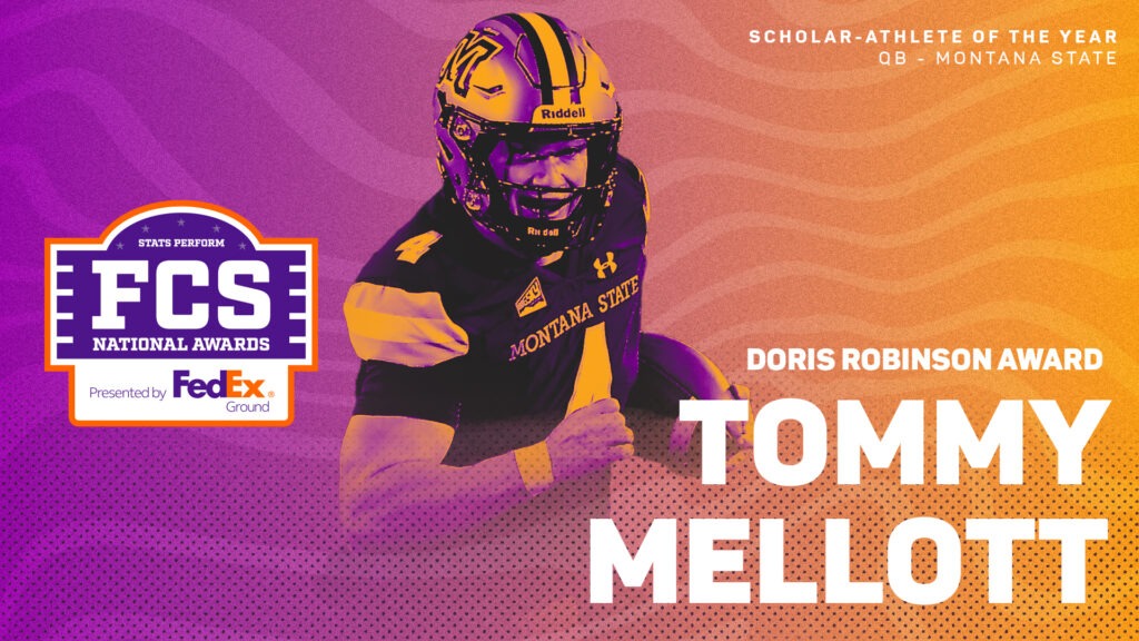 Montana State QB Tommy Mellott Named FedEx Ground Doris Robinson Scholar-Athlete Award Recipient