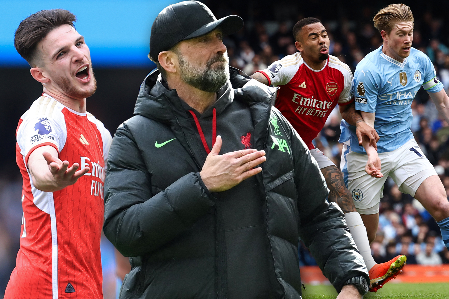 ‘Neither Man City nor Arsenal looked like champions’, and Pep says Liverpool are now favourites for title