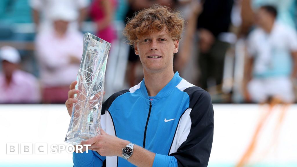 Third time lucky for Sinner in Miami Open final