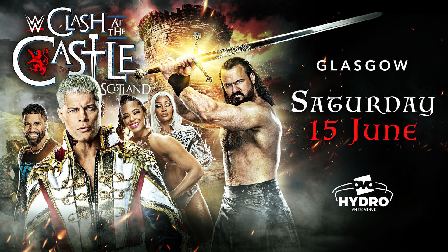 WWE announces date, location and venue for Clash at the Castle