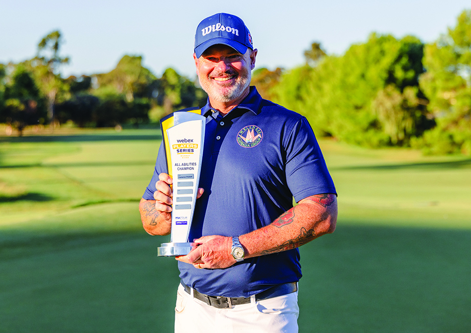 Perske overcomes pain to rebuild his golf career