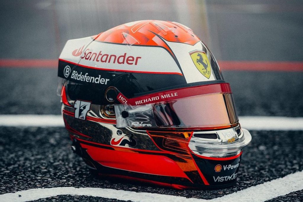 Leclerc unveils special 10-year Jules Bianchi tribute helmet Leclerc unveils special 10-year Jules Bianchi tribute helmet