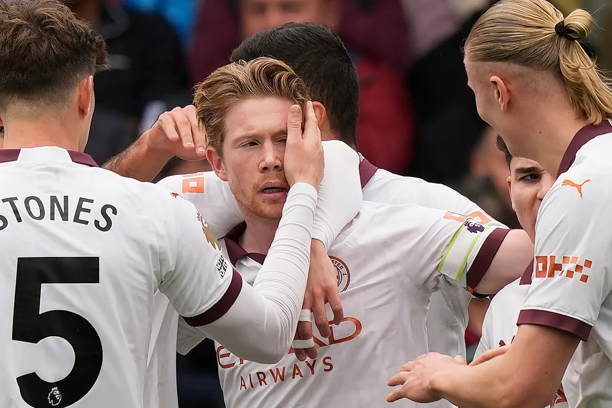 De Bruyne feels the love of Guardiola by sparking Man City's comeback in 4-2 win over Crystal Palace