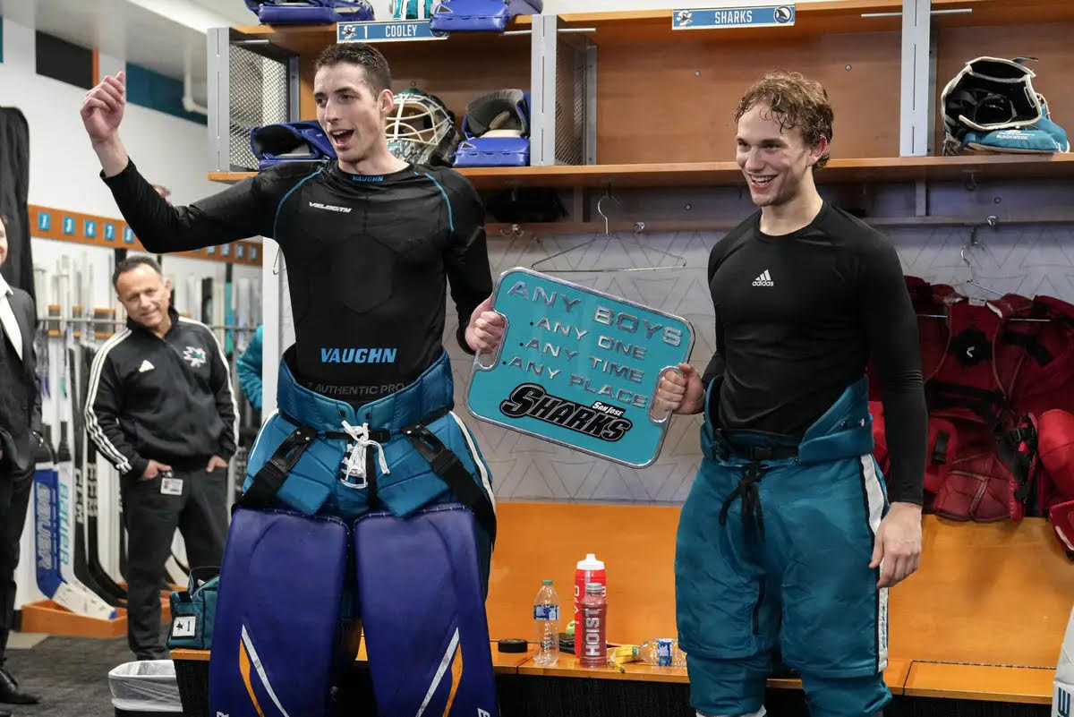 San Jose Sharks Clinch Victory with Eklund’s OT Hat-Trick