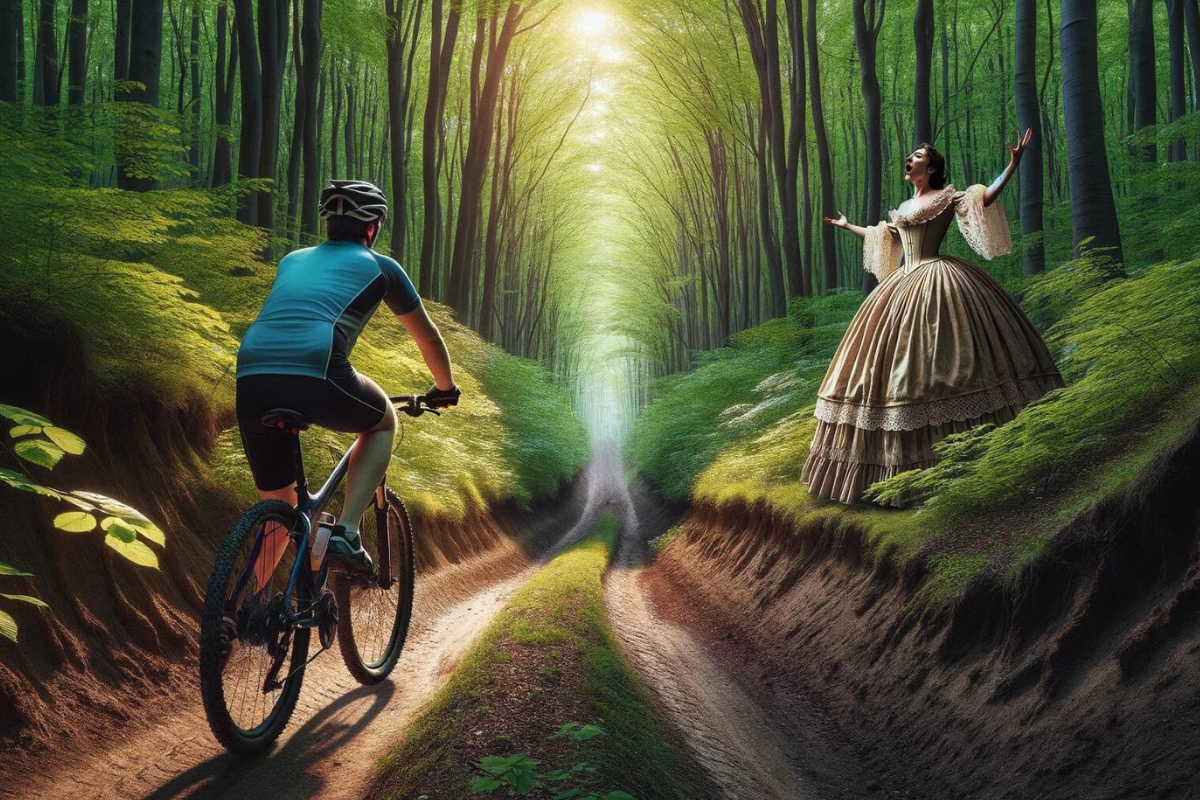 The Strangest Things Cyclists Have Encountered on Bike Rides