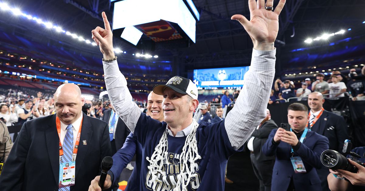 Danny Hurley and UConn are officially “running” college basketball
