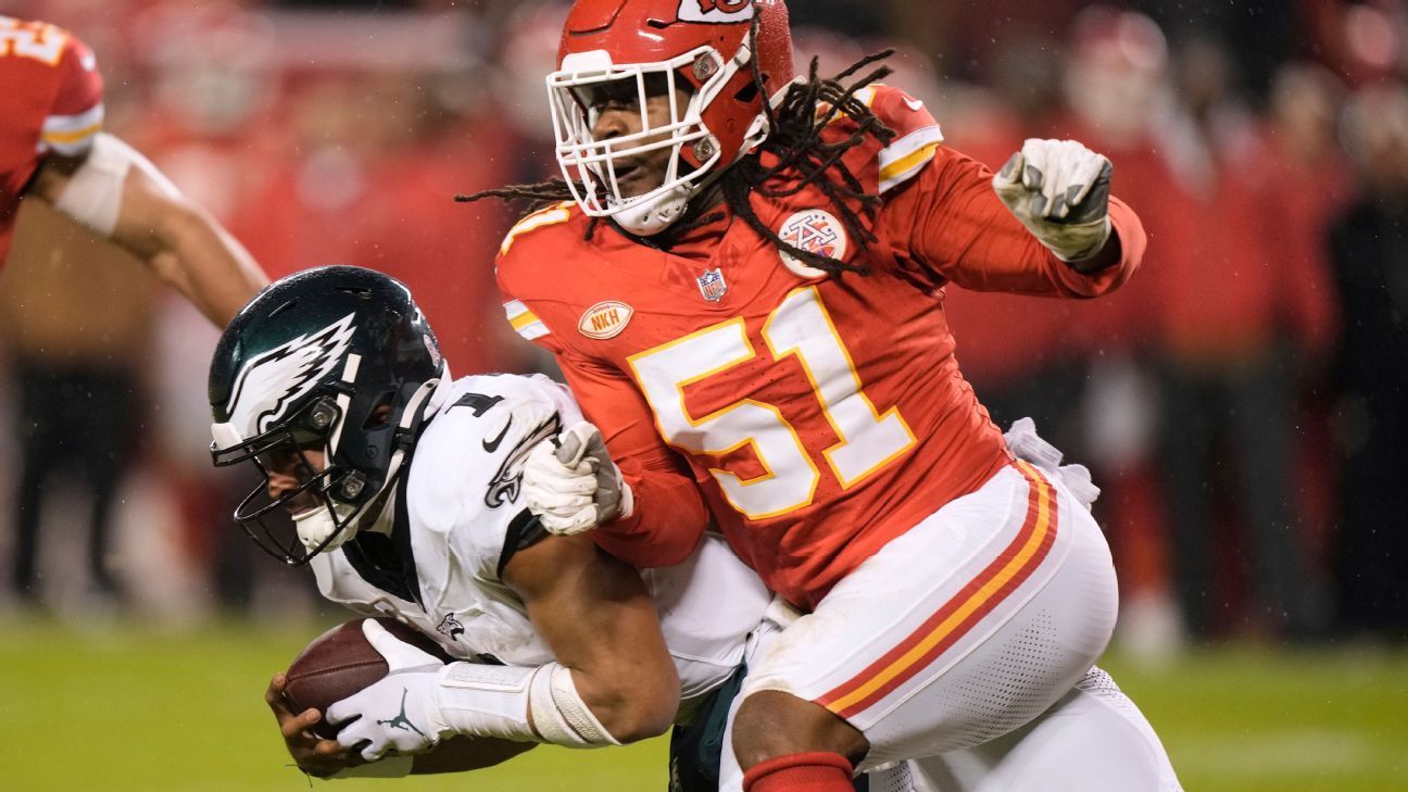 Reports: Chiefs DE Danna back with M deal Reports: Chiefs DE Danna back with M deal