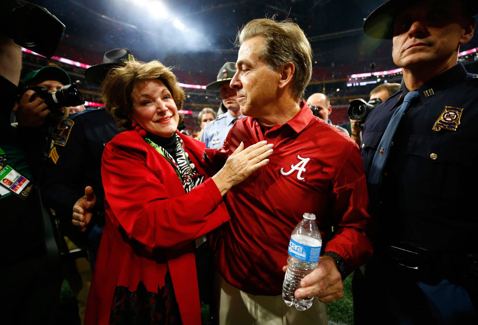 Miss Terry Has Nick Saban Doing Work In Retirement