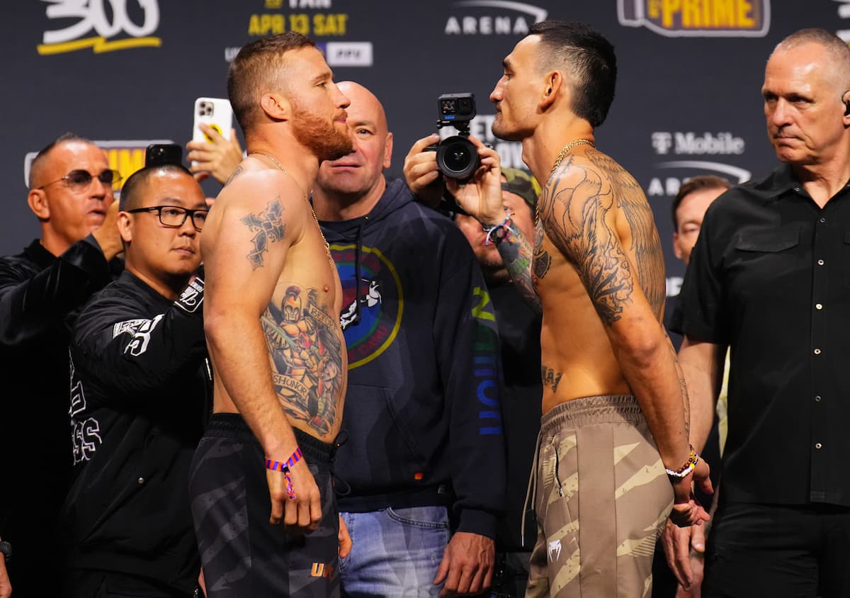UFC 300: Pereira vs Hill final faceoffs