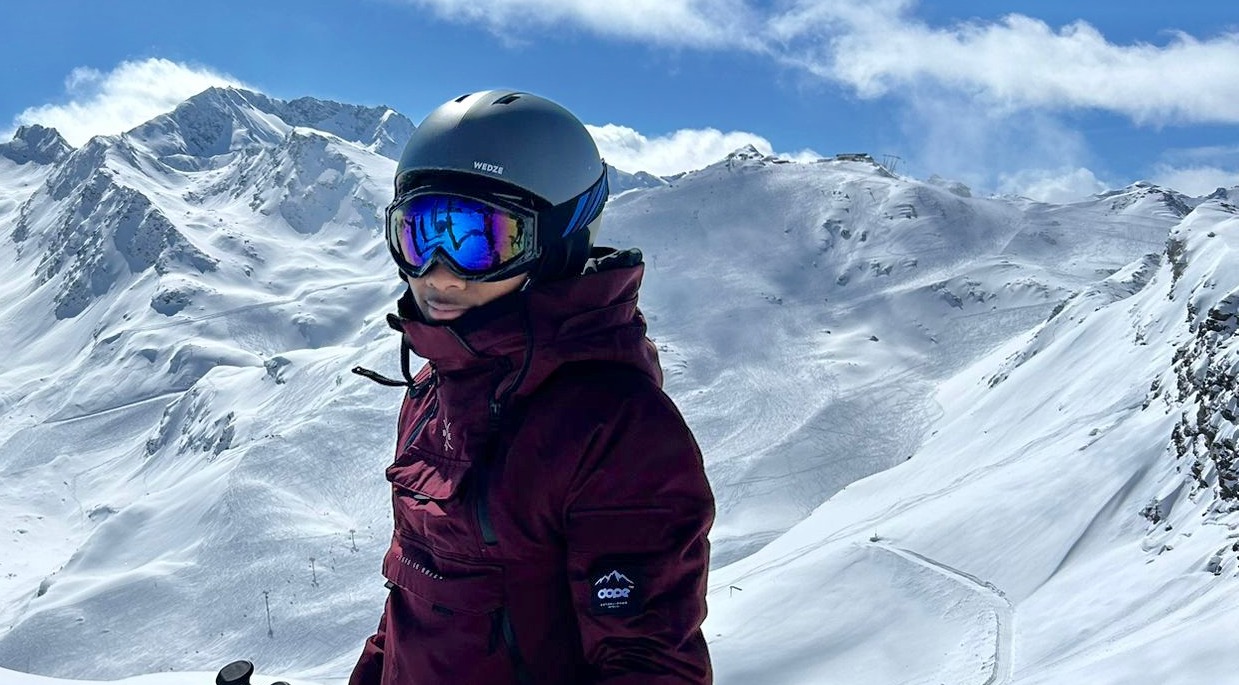 Skiing for the Very First Time