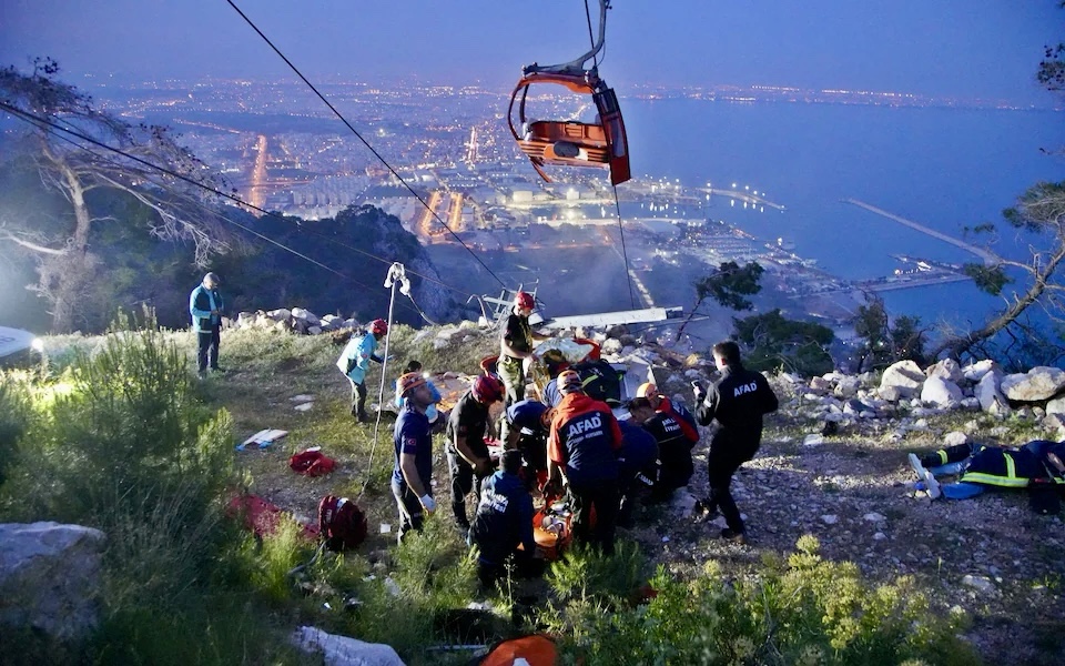 Gondola Tower Collapse Kills One in Turkey
