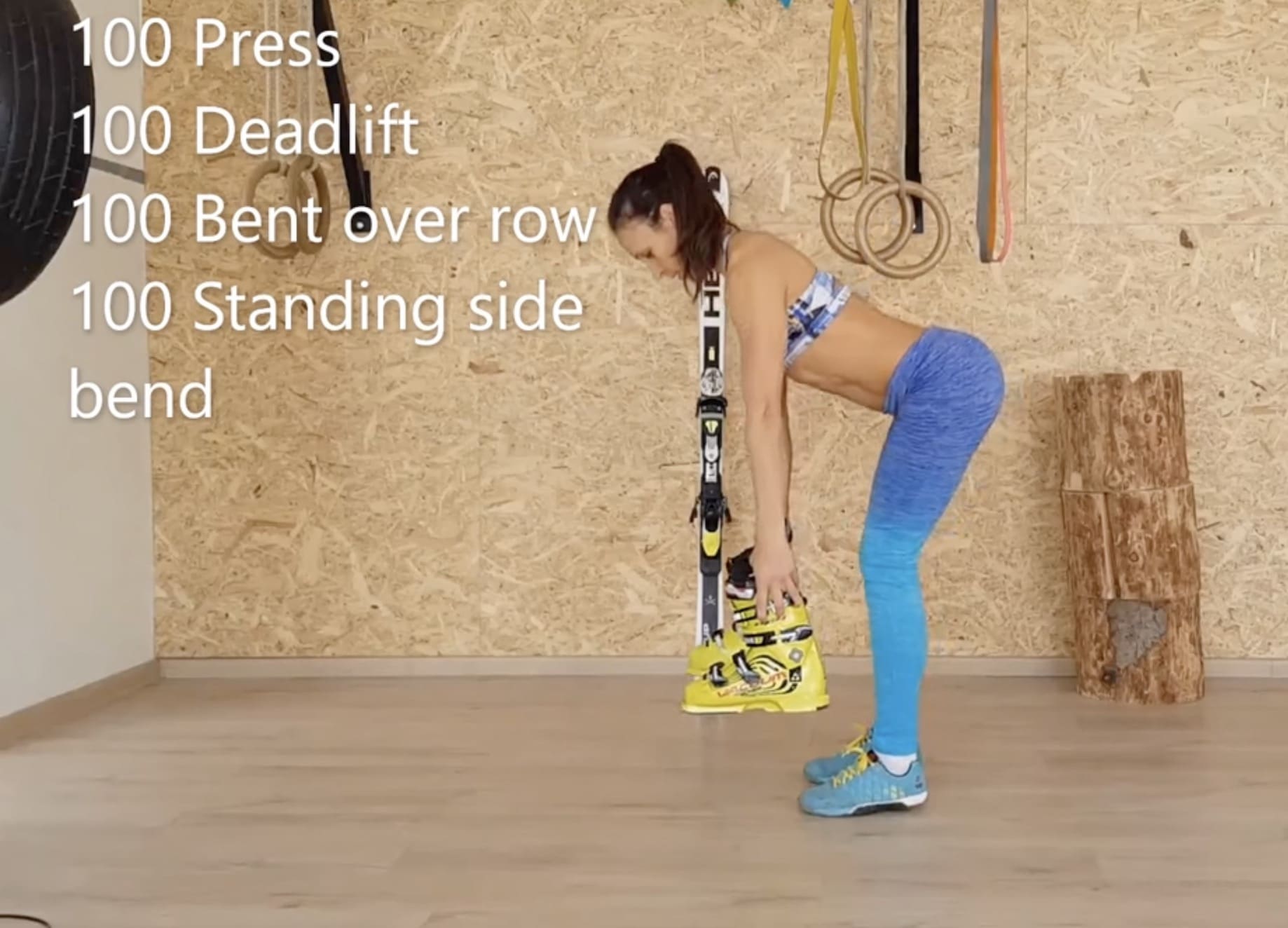 How To Incorporate Your Ski Gear Into Home Workouts