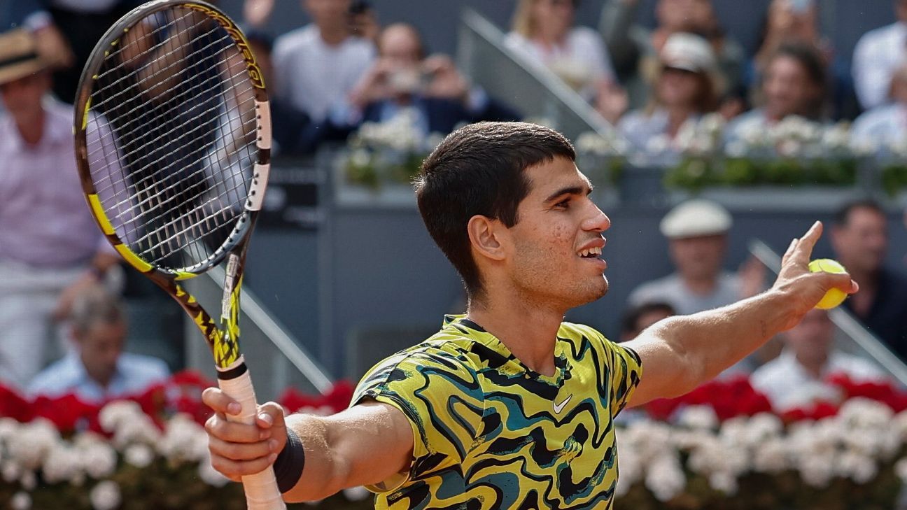 Alcaraz unsure he will recover for Madrid Open