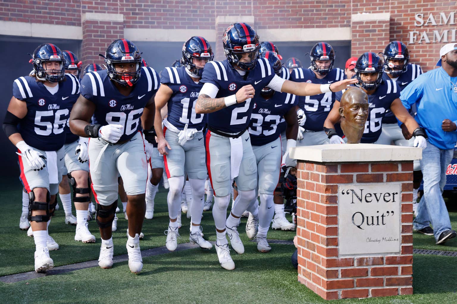 Former Ole Miss WR Announces Transfer To Big Ten School
