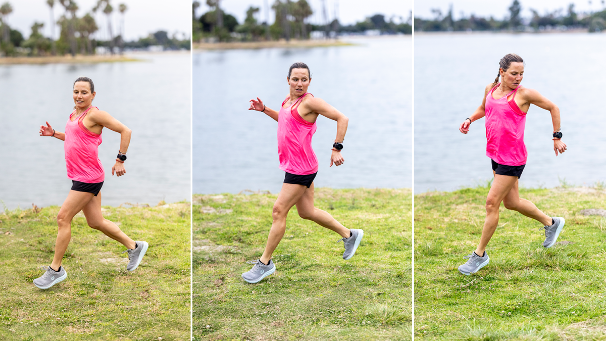 Justine Galloway Runs Backward to Move Forward