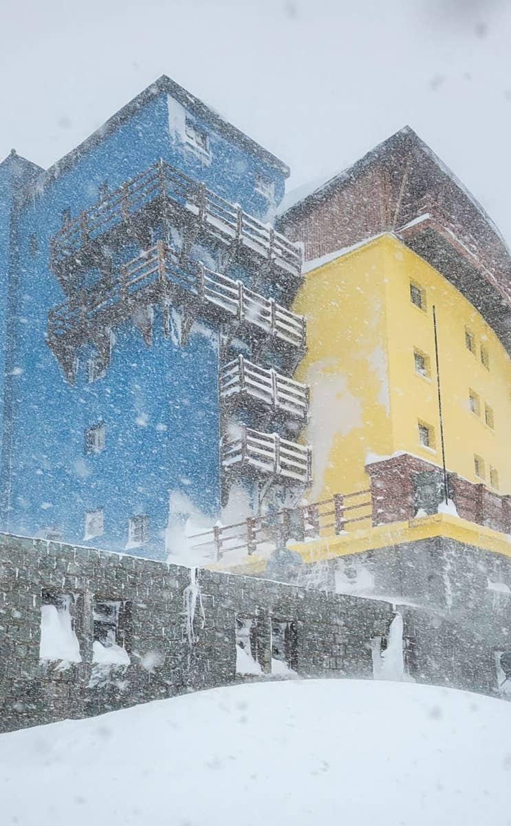 Ski Portillo Blanketed by 45 Inches of Snow Overnight