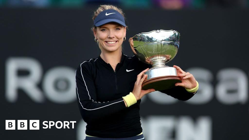 Boulter beats Raducanu and Pliskova to keep Nottingham title
