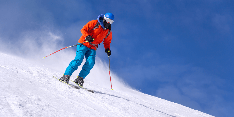 How to Go Downhill on Cross Country Skis