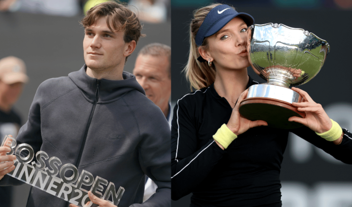 Jack Draper and Katie Boulter hit top form with title double to raise British hopes ahead of Wimbledon