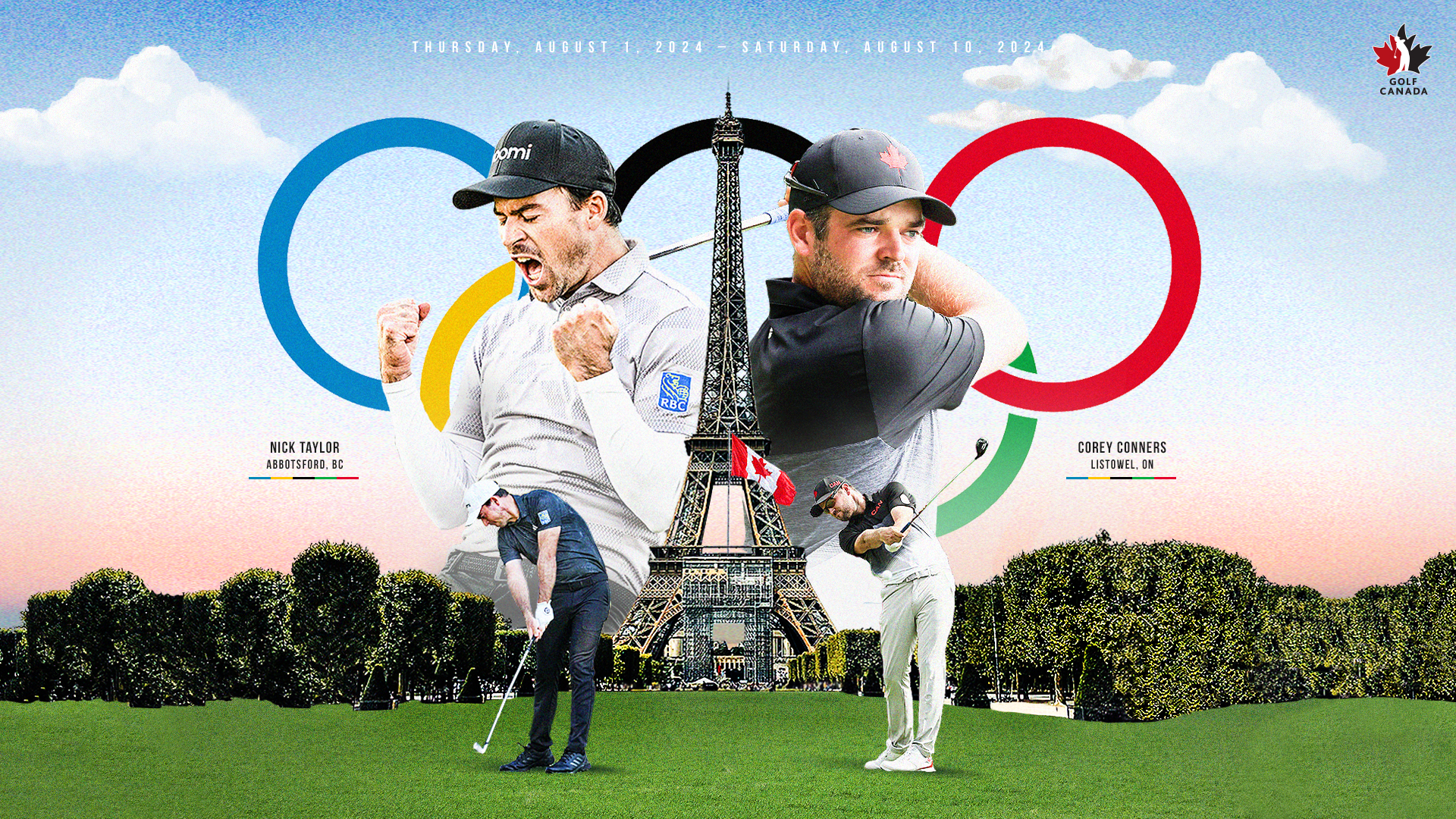 First two Canadian athletes named to Paris 2024 golf team