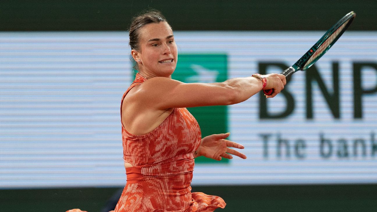 Sabalenka, Jabeur rule selves out of Paris Games
