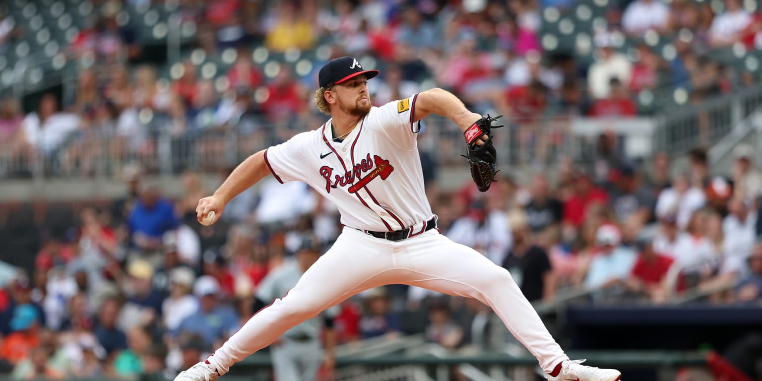 Schwellenbach's rapid ascent continues with first MLB win
