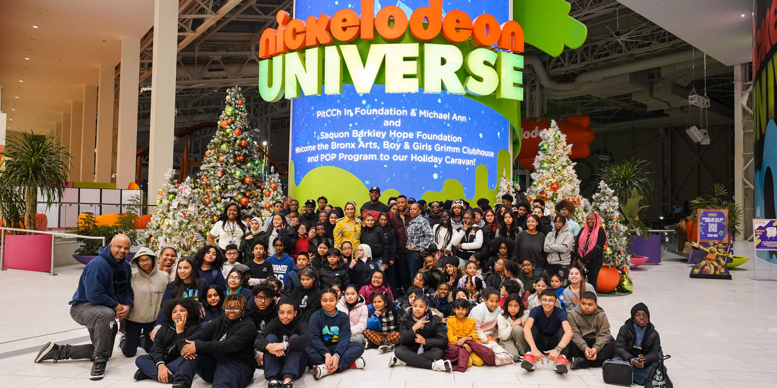 CC stages Holiday Caravan — with help from Saquon