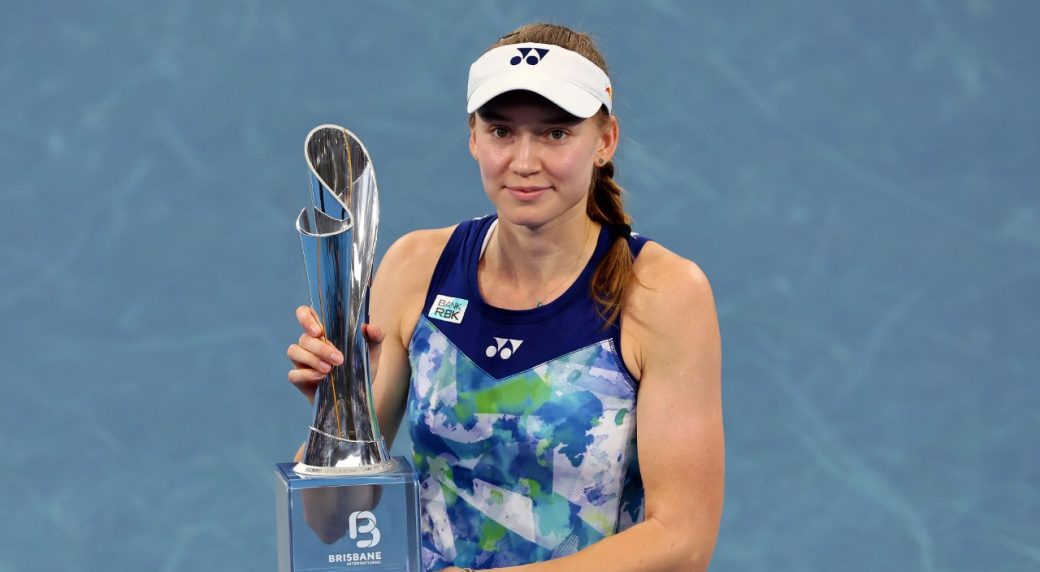 Rybakina blitzes Sabalenka to win Brisbane International