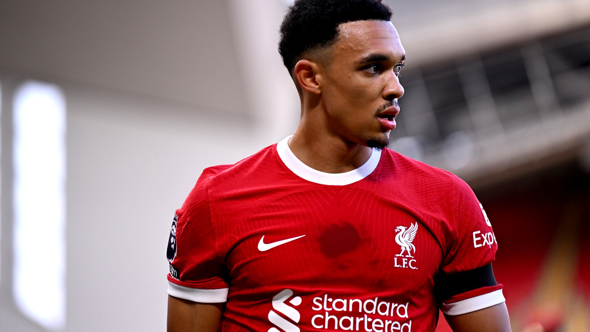 Trent Alexander-Arnold ruled out of Liverpool’s Carabao Cup semi-final with knee injury and faces weeks out